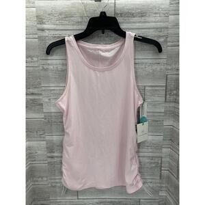 NWT We Wander WeFlex Shay Side Cinched Performance Tank Light Pink S